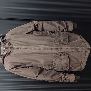 Timberland Vintage Weathergear Men's Dark Brown Parka Jacket